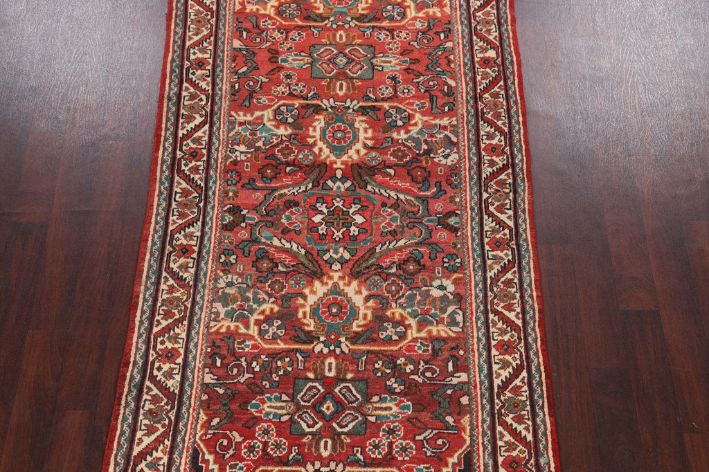 Antique Mahal Persian Runner Rug 4x10