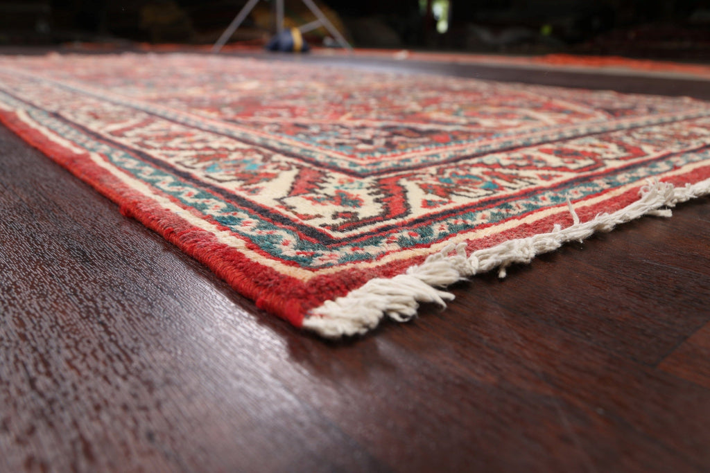 Antique Mahal Persian Runner Rug 4x10