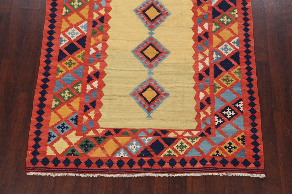 Geometric Kilim Persian Area Rug 5x7