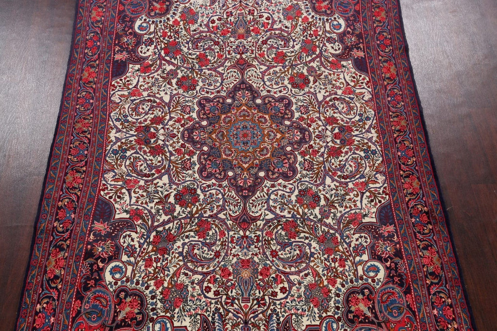 Floral Bidjar Persian Area Rug 7x11