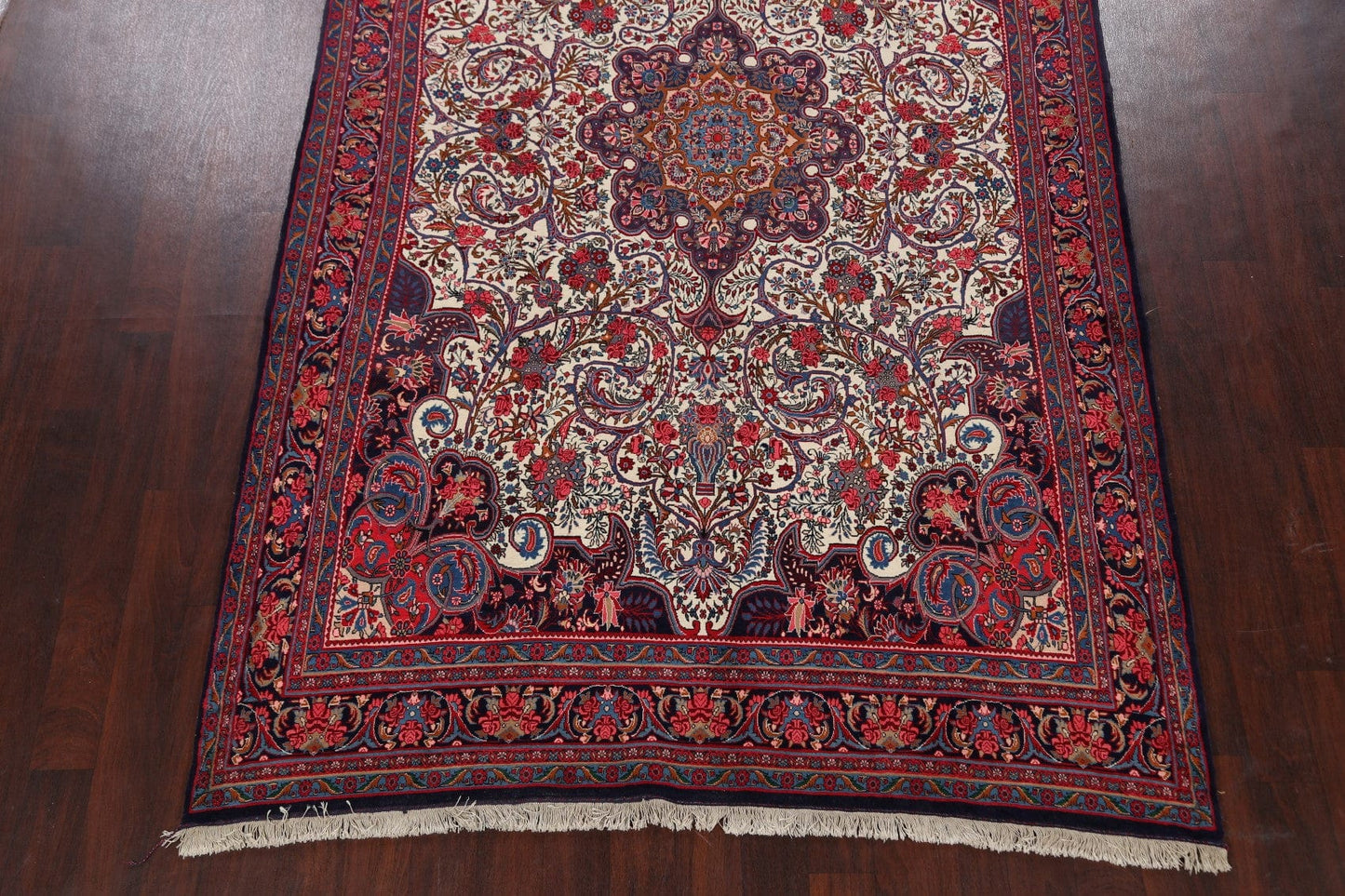 Floral Bidjar Persian Area Rug 7x11