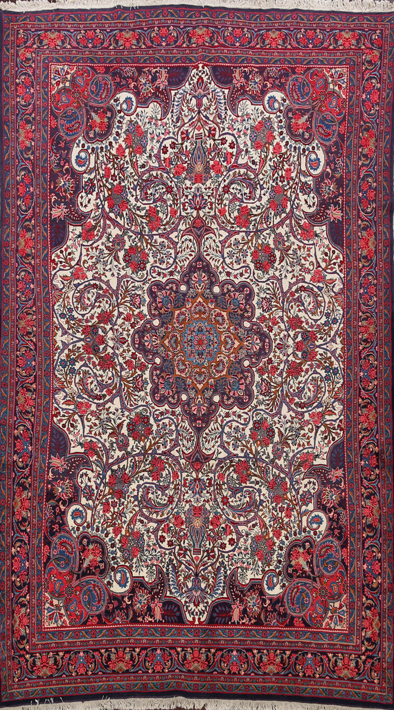 Floral Bidjar Persian Area Rug 7x11