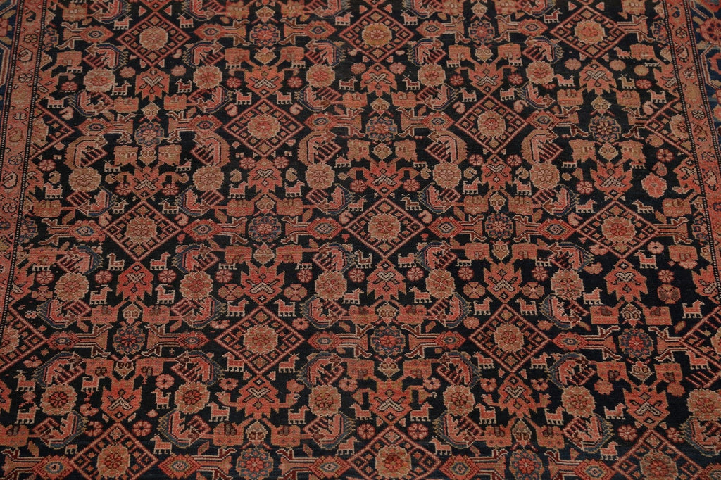 Pre-1900 Antique Malayer Persian Runner Rug 6x16