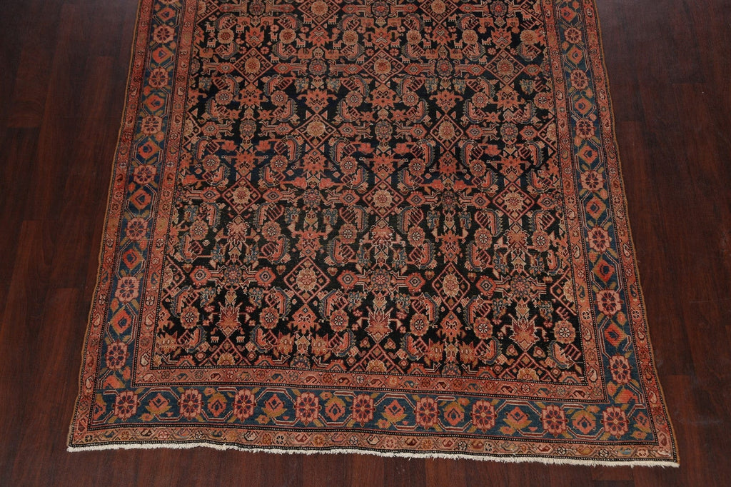 Pre-1900 Antique Malayer Persian Runner Rug 6x16