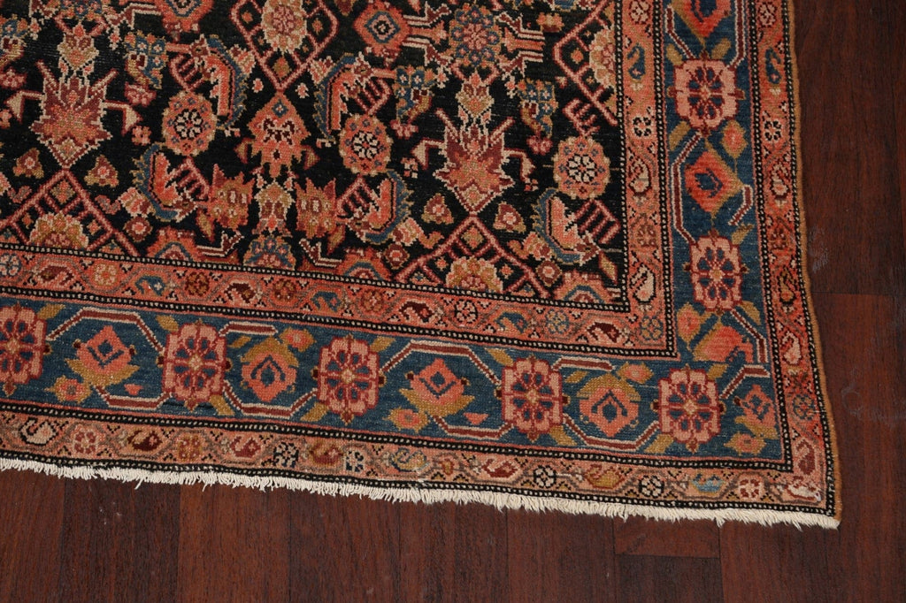 Pre-1900 Antique Malayer Persian Runner Rug 6x16