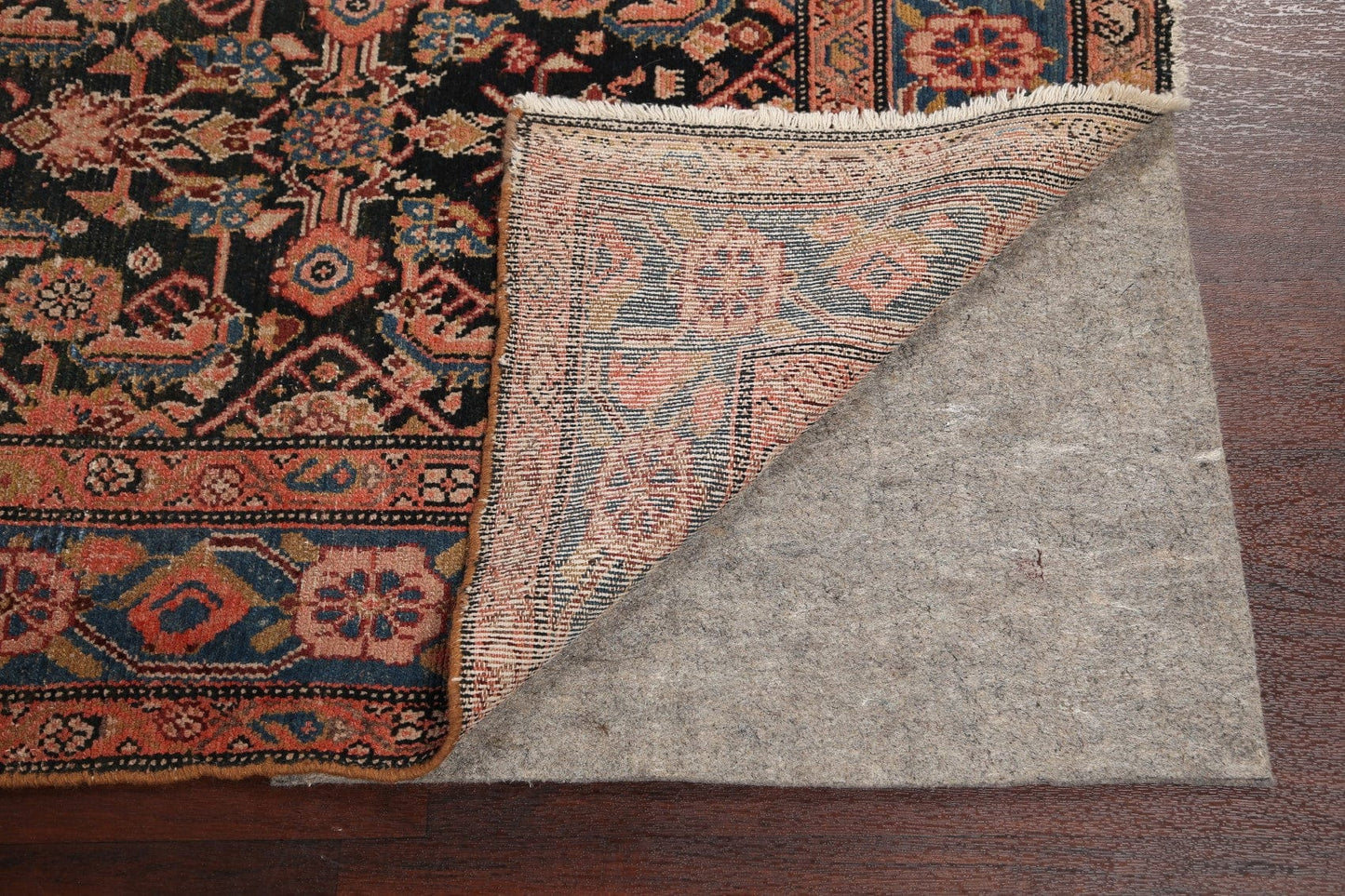 Pre-1900 Antique Malayer Persian Runner Rug 6x16