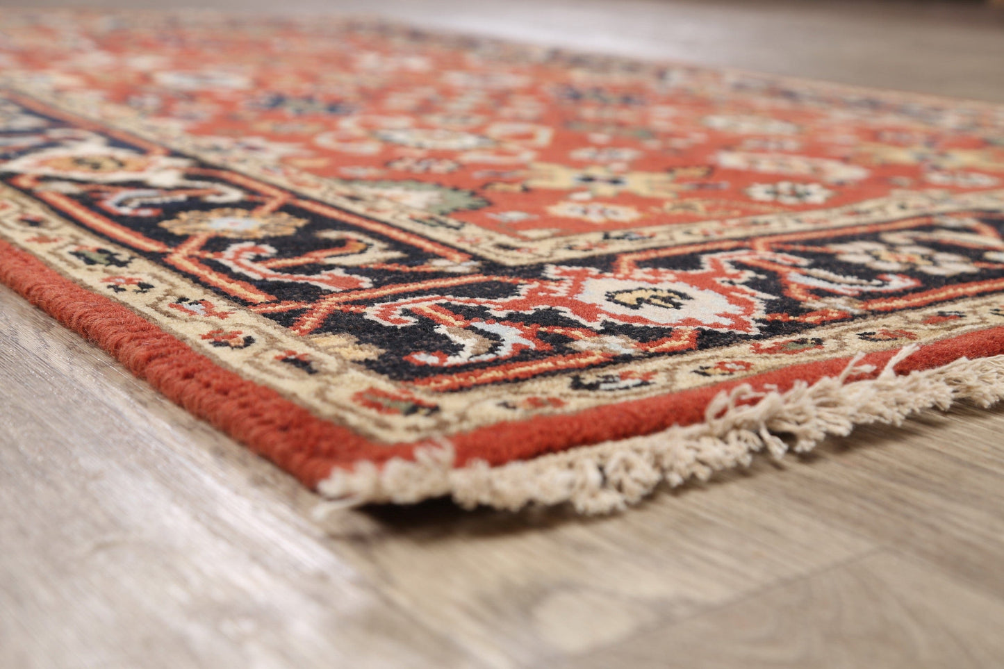 Heriz Oriental Area Rug 4x6