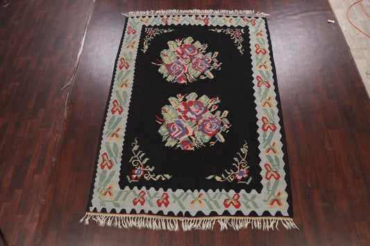 Geometric Kilim Persian Area Rug 7x10