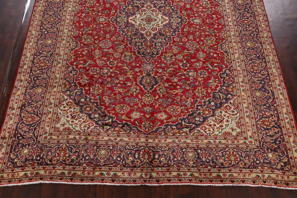 Floral Kashan Persian Area Rug 10x13