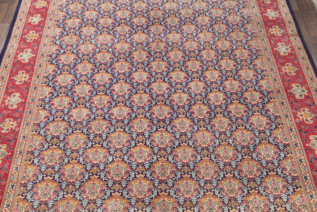 Palace Sized Floral 11x17 Tabriz Persian Area Rug