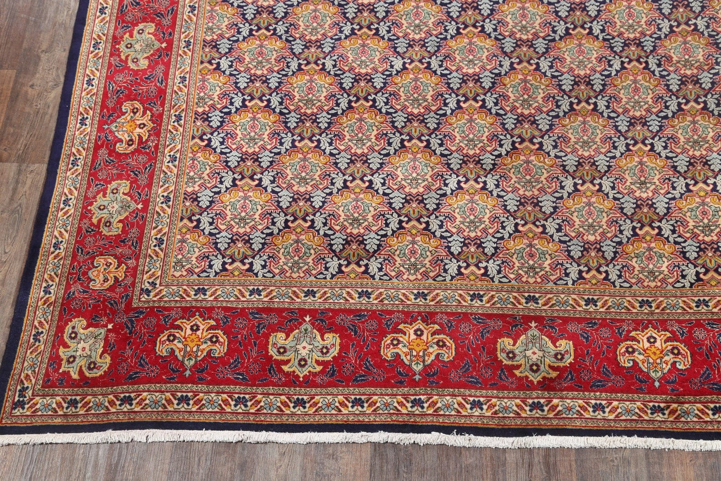 Palace Sized Floral 11x17 Tabriz Persian Area Rug