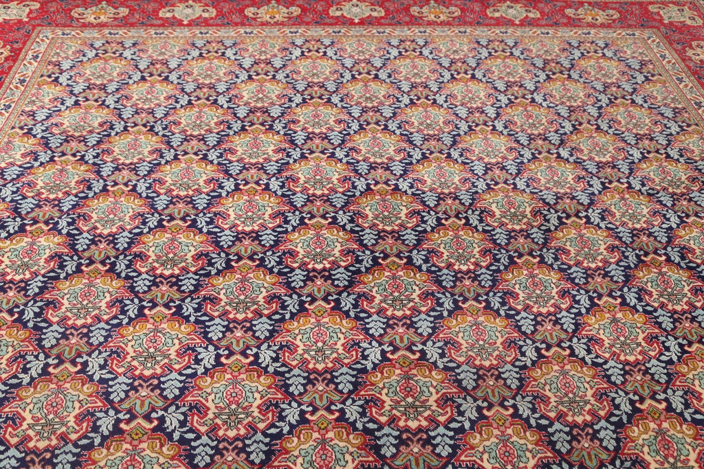 Palace Sized Floral 11x17 Tabriz Persian Area Rug