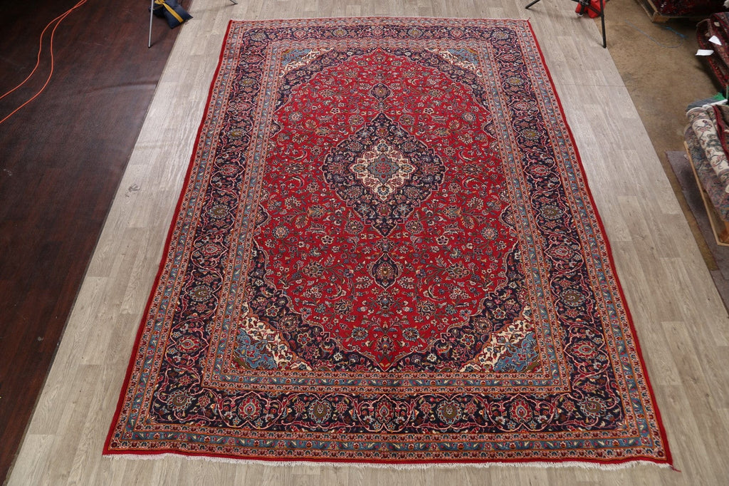 Traditional Kashan Persian Area Rug 10x13