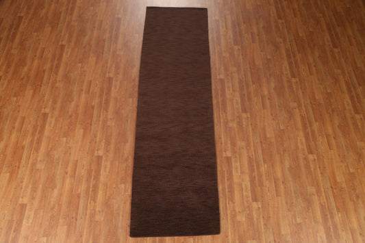 Modern Gabbeh Oriental Runner Rug 3x10