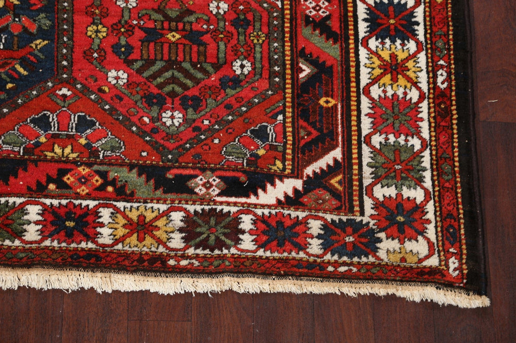 Antique Vegetable Dye Bakhtiari Persian Area Rug 7x10