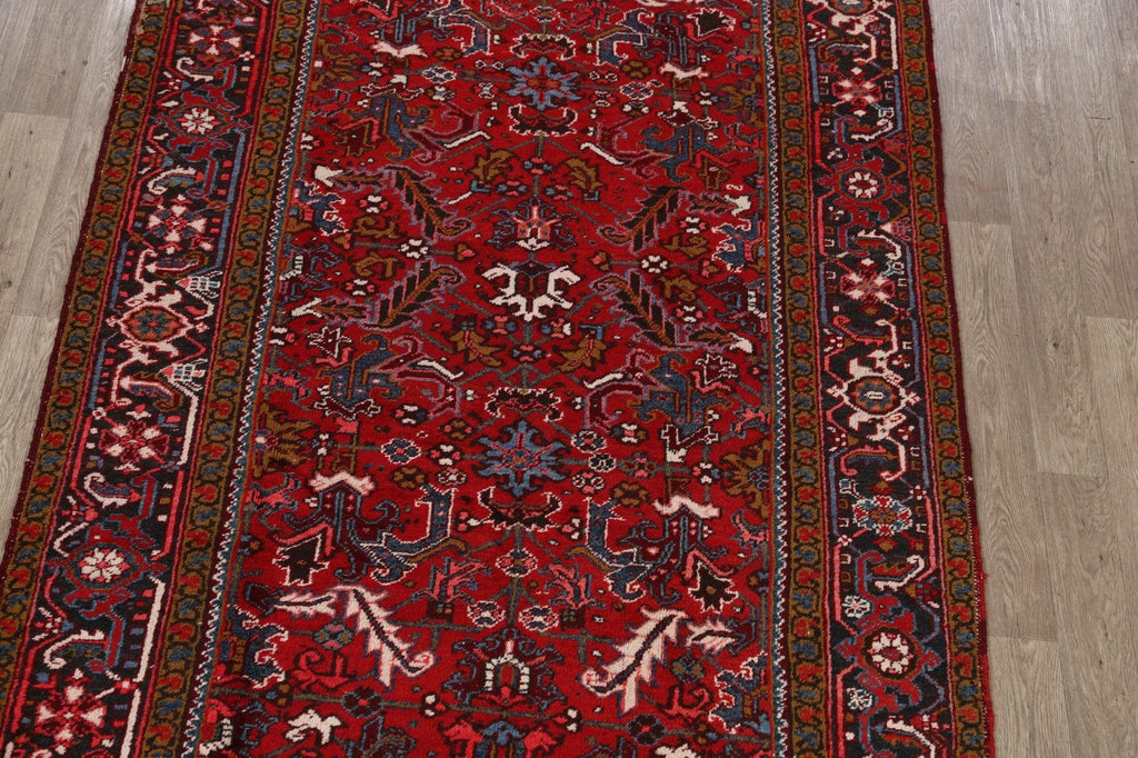 Geometric Heriz Persian Area Rug 6x9