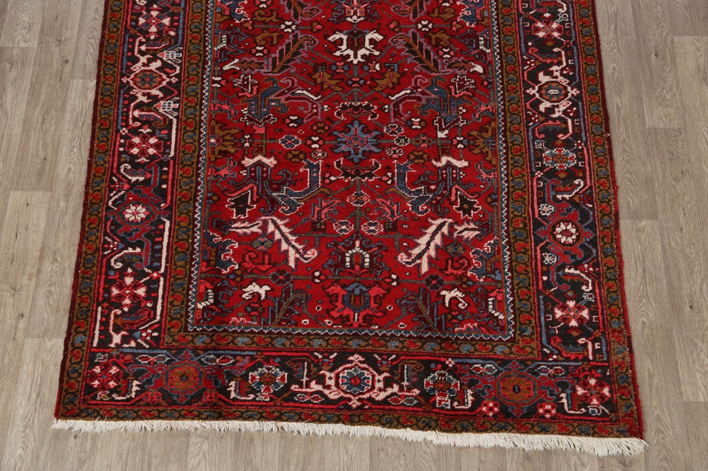 Geometric Heriz Persian Area Rug 6x9