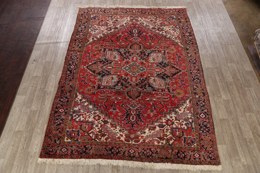 Geometric Heriz Persian Area Rug 8x11