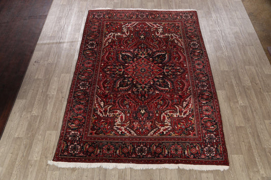 Geometric Heriz Persian Area Rug 7x10