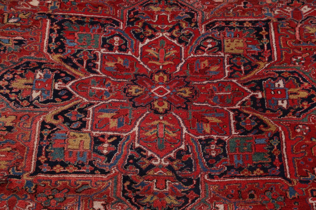 Geometric Heriz Persian Area Rug 8x12