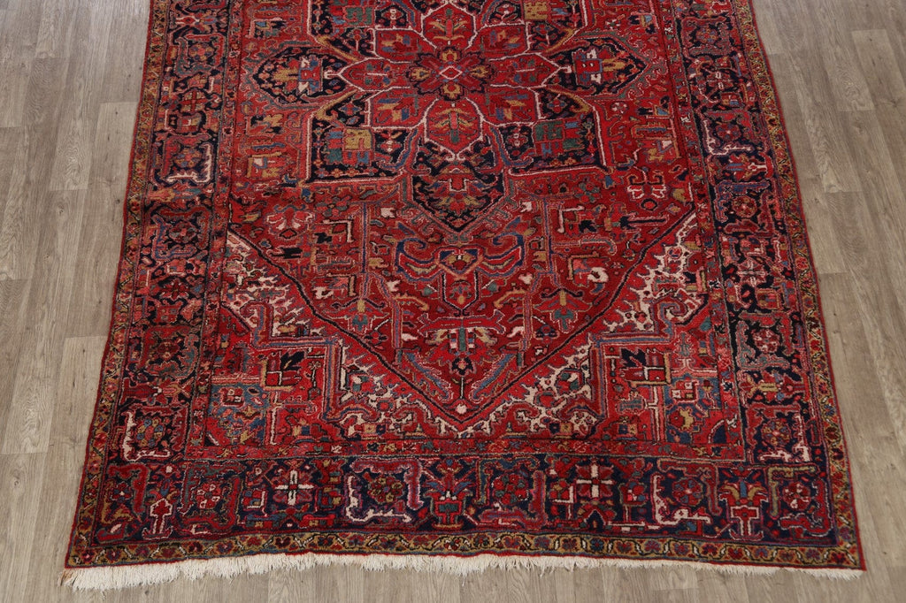 Geometric Heriz Persian Area Rug 8x12