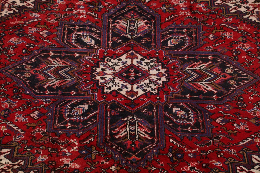 Geometric Heriz Persian Area Rug 8x11