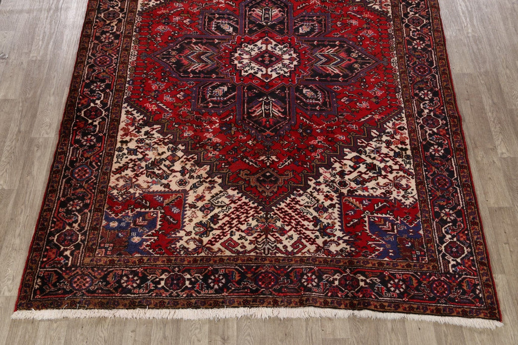 Geometric Heriz Persian Area Rug 8x11