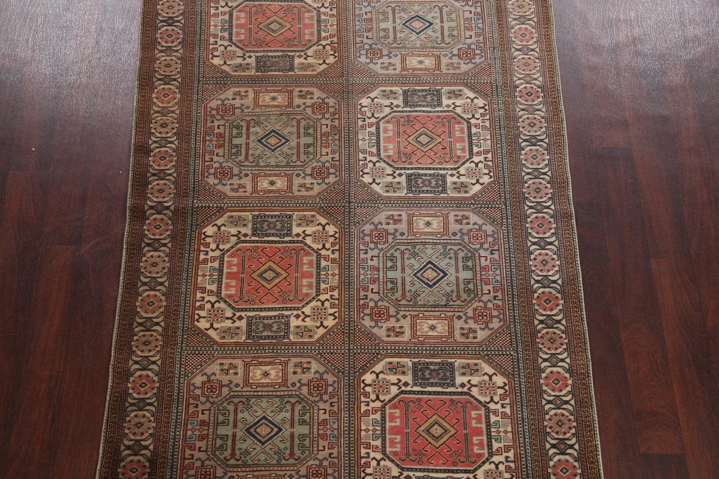 Turkish Anatolian Oriental Area Rug 5x7