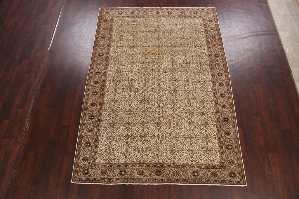 All-Over Anatolian Turkish Area Rug 7x10