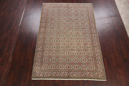 Geometric Anatolian Turkish Area Rug 7x10