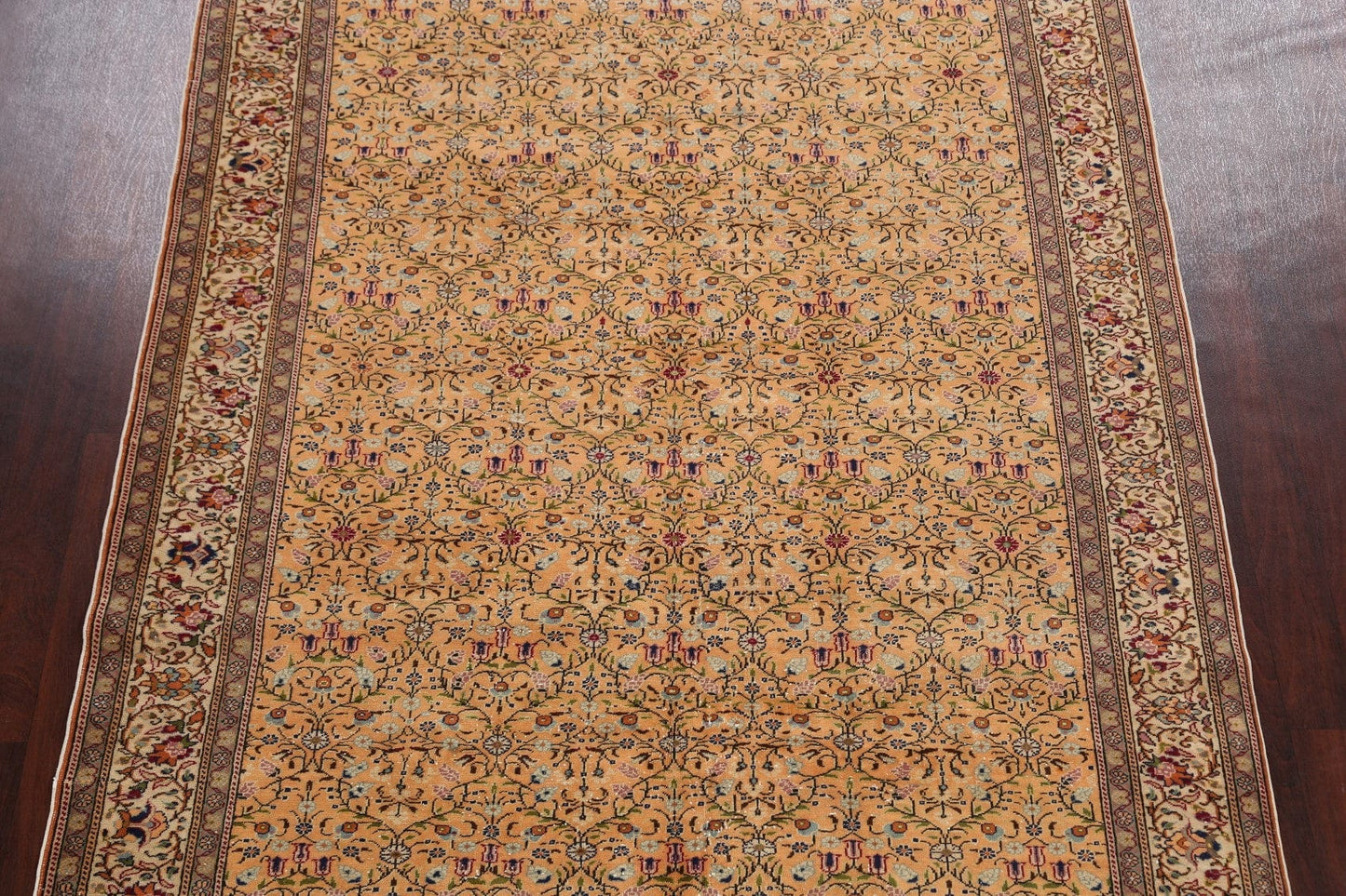 100% Vegetable Dye Anatolian Turkish Area Rug 7x9