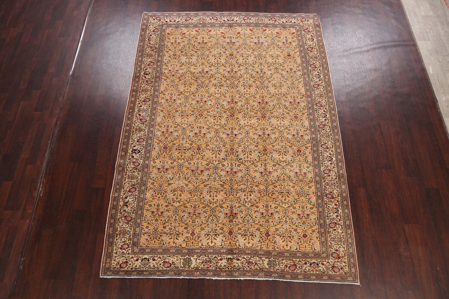 100% Vegetable Dye Anatolian Turkish Area Rug 7x9