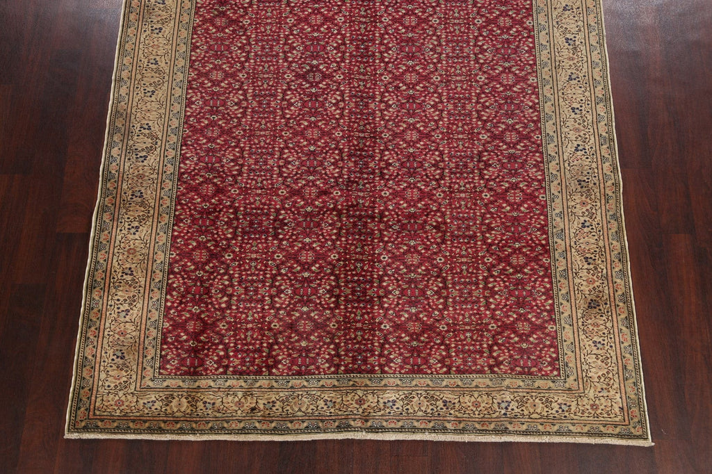 Antique All-Over Anatolian Turkish Area Rug 7x10