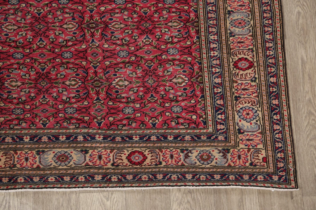 Antique 100% Vegetable Dye Anatolian Turkish Area Rug 6x10