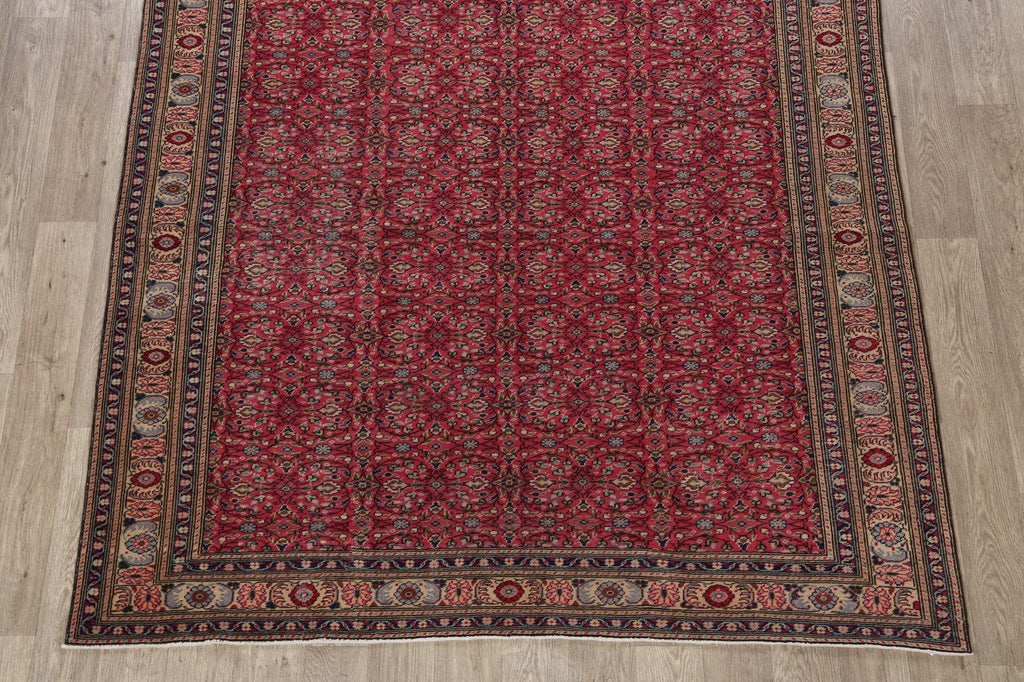 Antique 100% Vegetable Dye Anatolian Turkish Area Rug 6x10