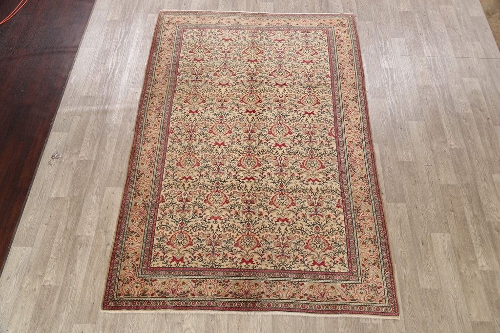 Floral Anatolian Turkish Area Rug 7x10