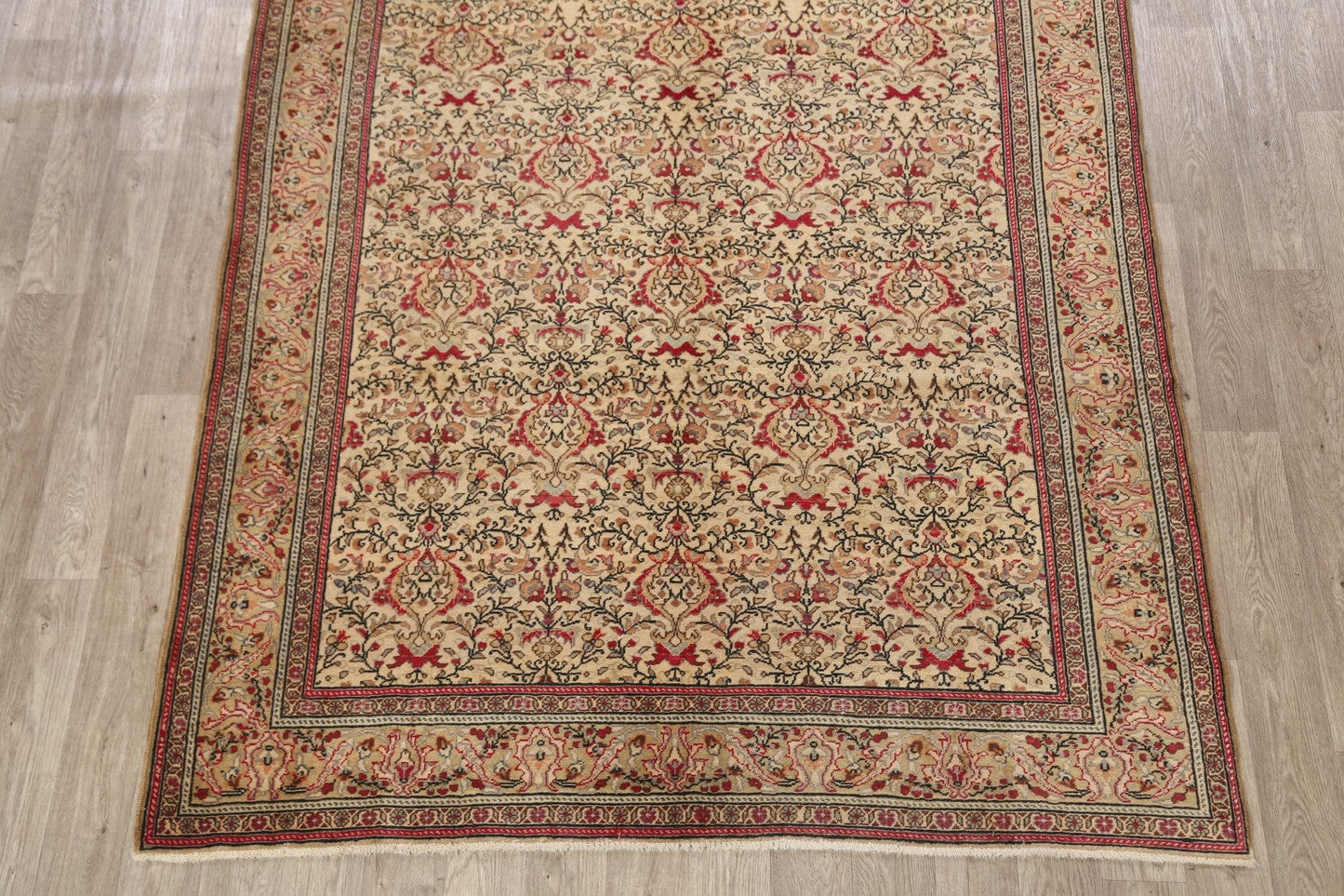 Floral Anatolian Turkish Area Rug 7x10