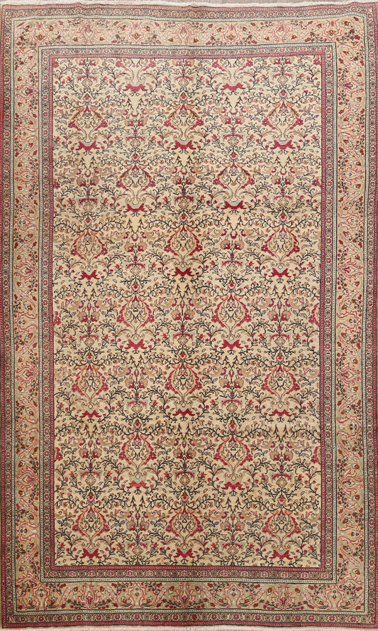 Floral Anatolian Turkish Area Rug 7x10