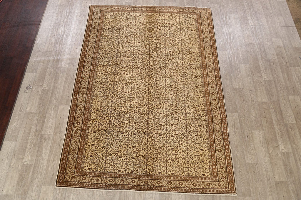 Floral Turkish Anatolian Oriental Area Rug 7x10