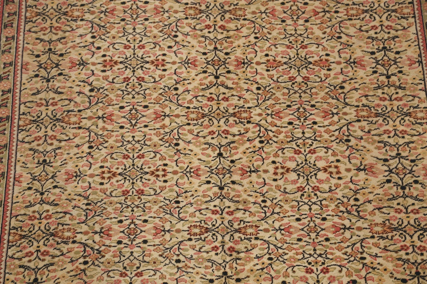 Floral Turkish Anatolian Oriental Area Rug 7x10