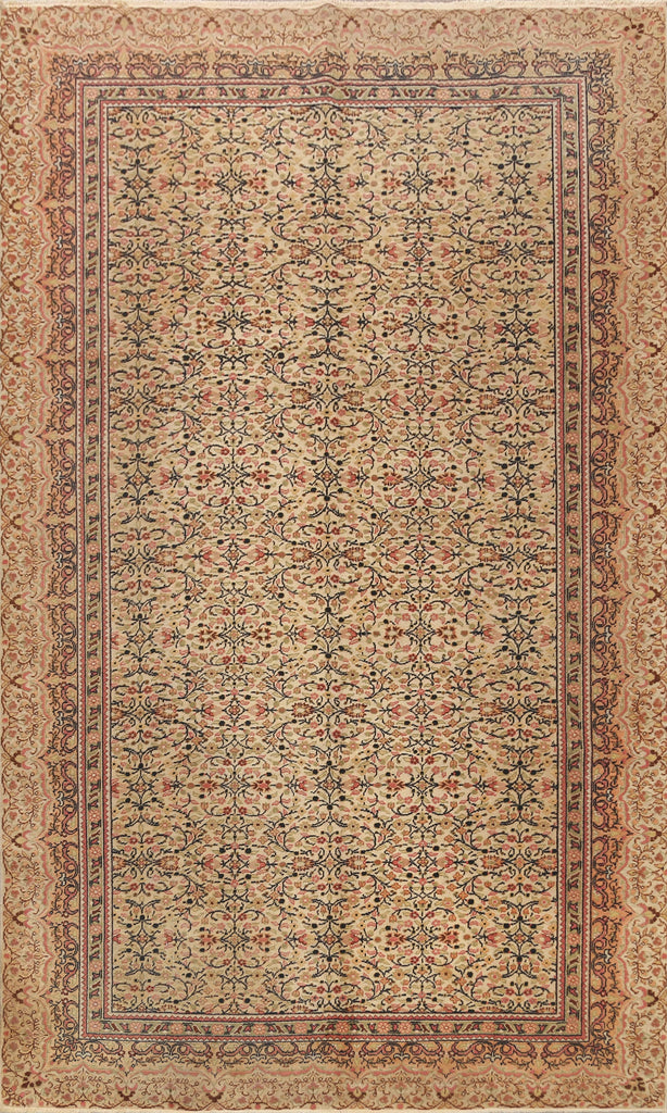 Floral Turkish Anatolian Oriental Area Rug 7x10