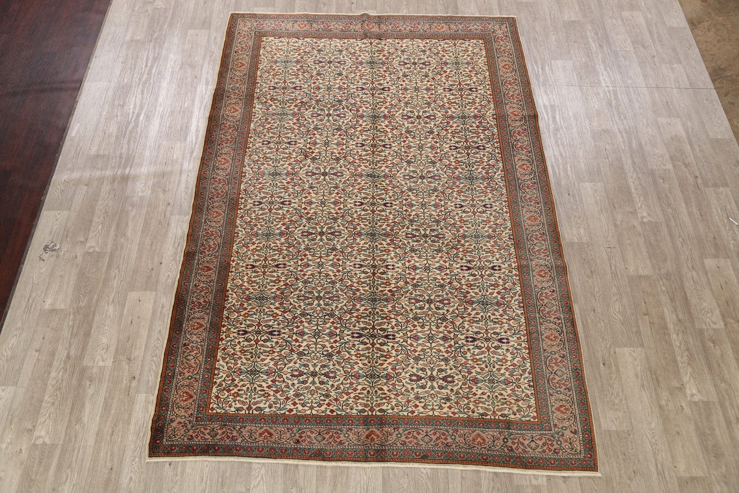 100% Vegetable Dye Anatolian Turkish Area Rug 7x10