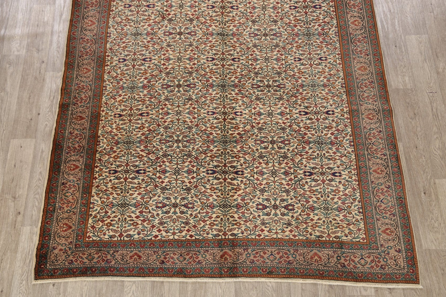 100% Vegetable Dye Anatolian Turkish Area Rug 7x10