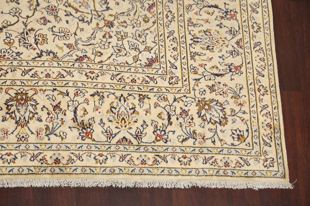 Floral Kashan Persian Area Rug 10x13