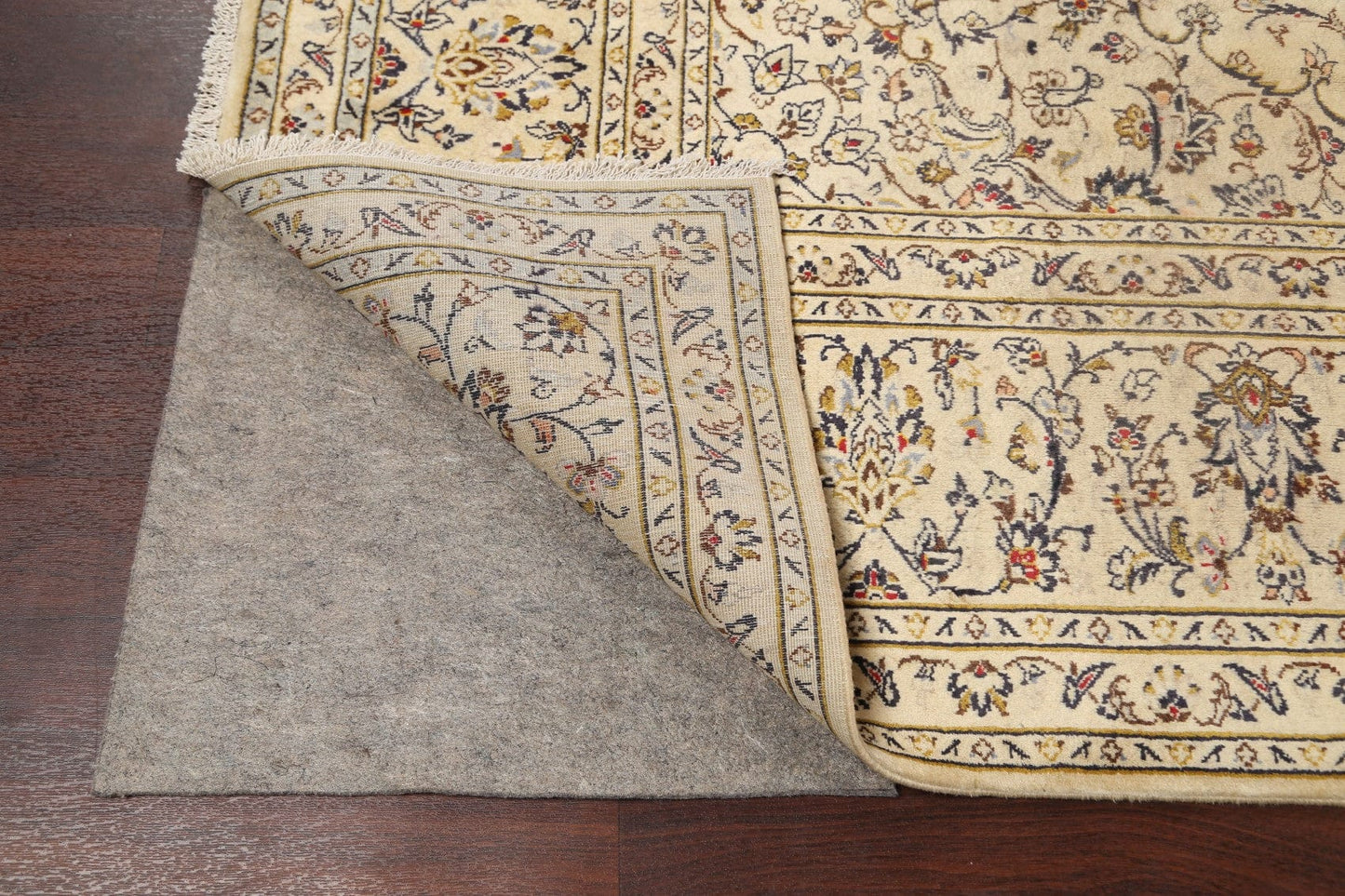 Floral Kashan Persian Area Rug 10x13