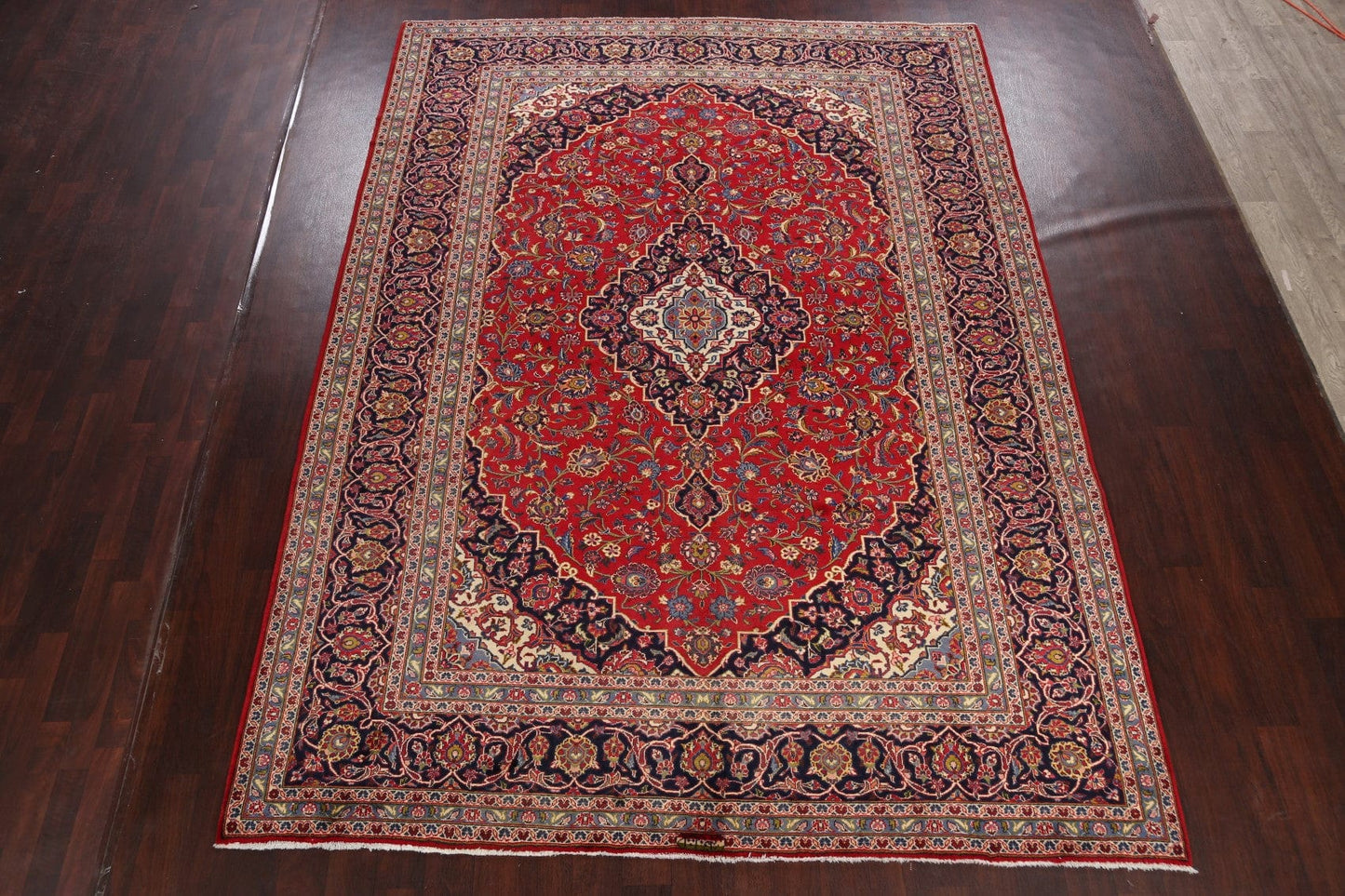 Traditional Kashan Persian Area Rug 8x11