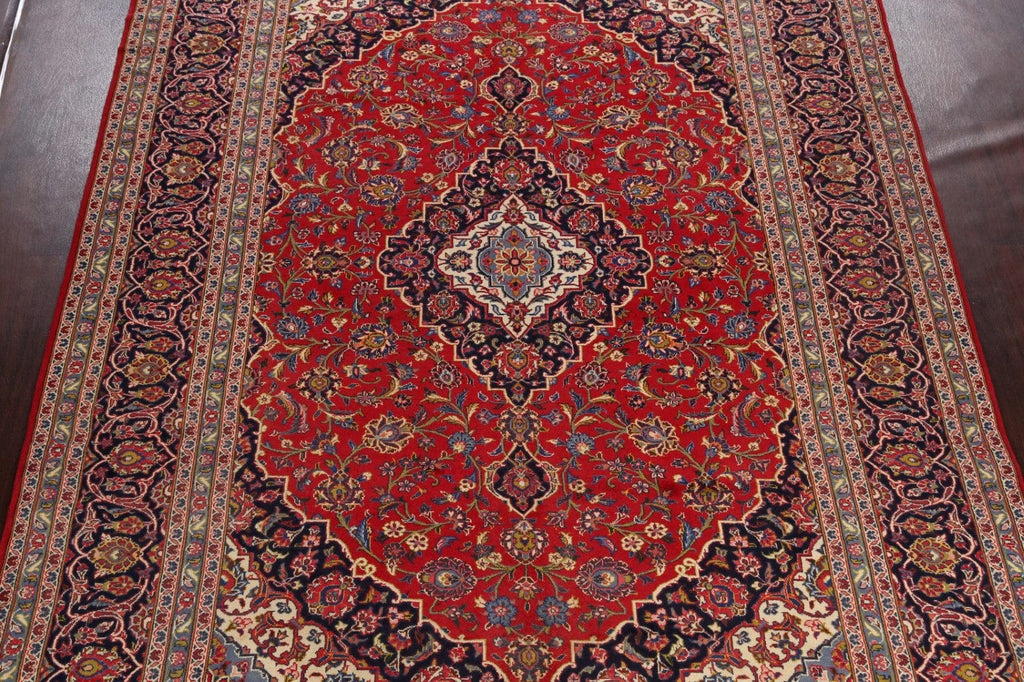 Traditional Kashan Persian Area Rug 8x11