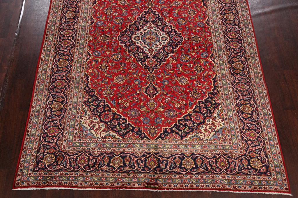 Traditional Kashan Persian Area Rug 8x11