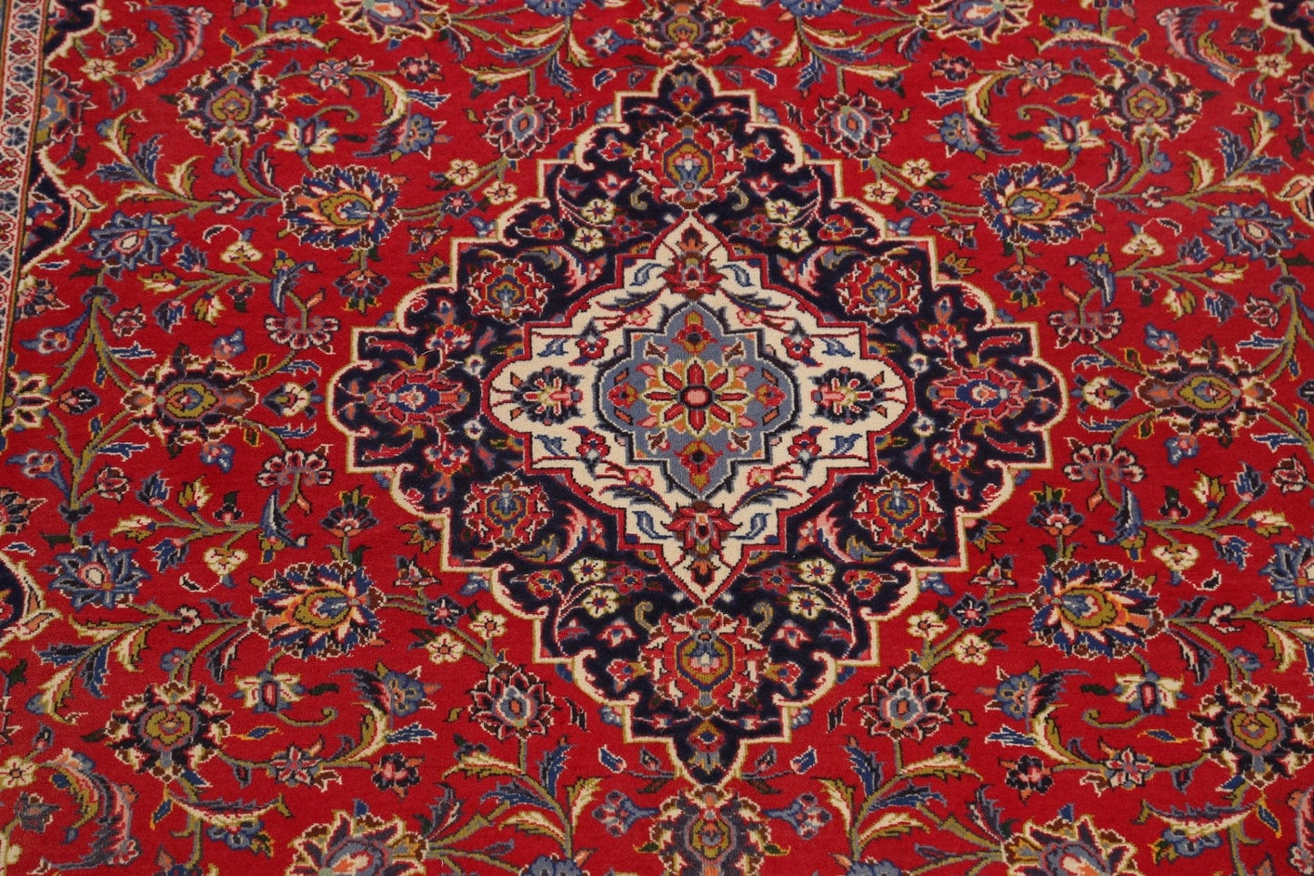 Traditional Kashan Persian Area Rug 8x11