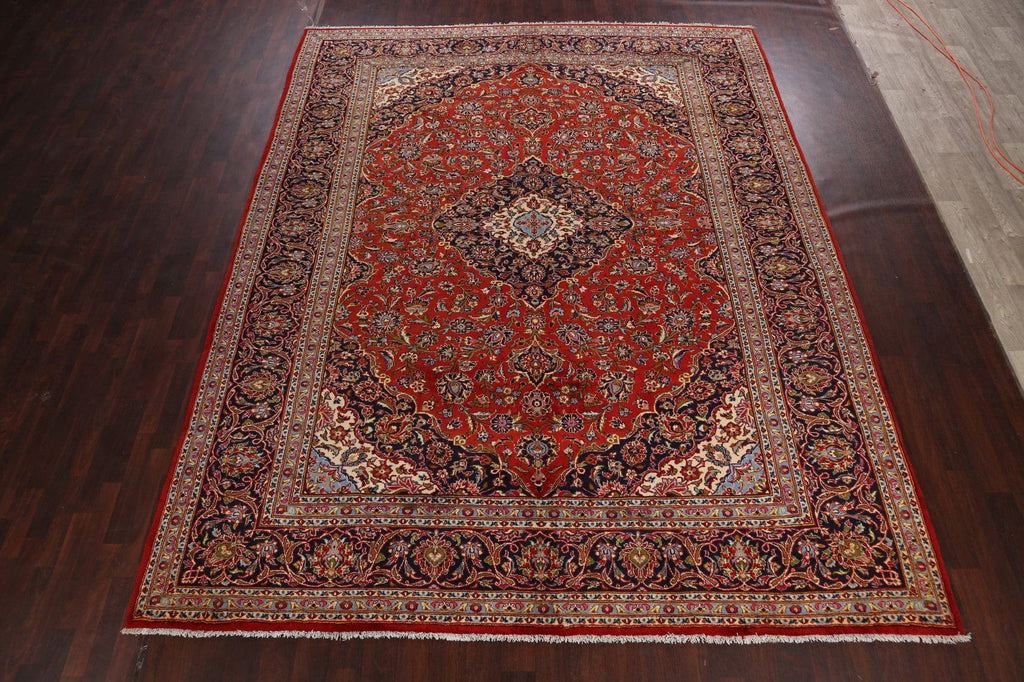 Traditional Kashan Persian Area Rug 10x13